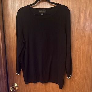 Absolutely Creative Worldwide Black Crew Neck Sweater